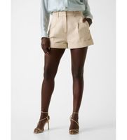 guess para mujer w6gd24w1806 shorts coreline contrast stitchings beige xl casual algodon
