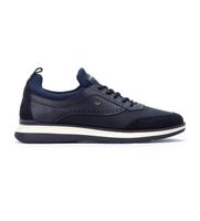 martinelli para hombre 1606-2733x1 zapatillas de piel walden marino 43 plano cordones casual