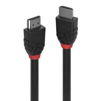 Cable HDMI Lindy 36501 0,5 m Negro 18 Gbit/s 3D