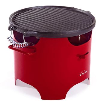 Purline BB03 Barbacoa de Biocombustible Redonda
