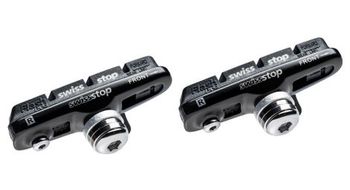 Swissstop full flashpro original negro x2 llantas pastillas de freno llantas de aluminio para shimano   sram