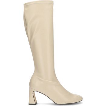Angel Alarcon Botas altas 24614 beige para mujer