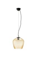 lampara techo vidrio glaseado ambar h255-d275cm