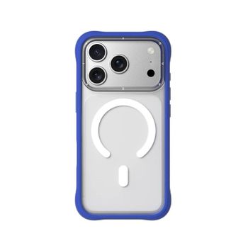 Youngkit Funda Para Iphone 17 Pro Max – Carcasa Magnética Dynamic Ii Transparente Azul Klein Silicone, Diseño Moderno Y Ajuste Preciso