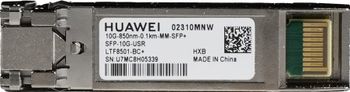 Tarjeta de Red HUAWEI eKit SFP-10G-USR SFP+ 10Gbps Fibra Óptica LC 100m 850nm Metálica