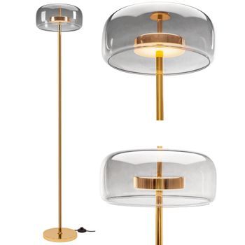 Lámpara De Pie Led App749-1f Gold