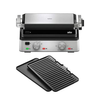 Braun El MultiGrill 7CG 7020 Negro/Acero inoxidable CG7020