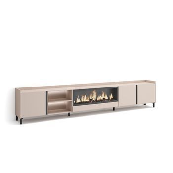 Mueble Tv, Televisión, Muebles De Salón, Almacenaje, 315x61x35 Cm, Para Tv Hasta 80