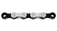cadena kmc x10 114 enlaces 10s negro   plata