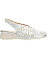 de pitillos zapatos plata