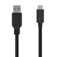 aisens - cable usb 31 gen2 10gbps 3a tipo usb-cm-am negro 15m