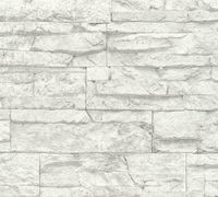 papel pintado imitacion  piedra de creta 