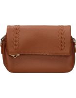 bolso bandolera mia larouge hl9727-5 en color cuero uni