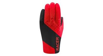 Guantes largos racer 1927 light speed 4 rojo   negro