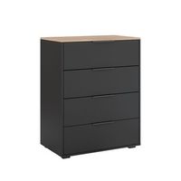 aparador betti 30 x 836 cm con 4 cajones vicco