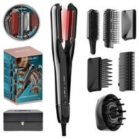 plancha de pelo con aire y placas vibratorias airlisse 6in1 itwerk platinum 1000w 112000rpm doble placa calefactora cecotec