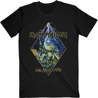 iron maiden camiseta manga larga live after death diand para mujer