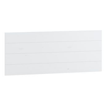 Cabecero Cama Madera Maciza Pino Pintada (110 X 45, Blanco)