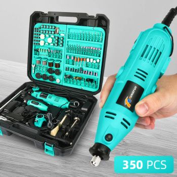 Taladro eléctrico Dremel de 220V/110V, minimáquina pulidora con juego de accesorios de molienda, herramienta rotativa eléctrica, Mini Taladro