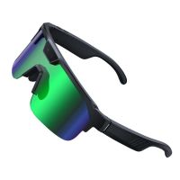 blossom zeblaze gafas inteligentes camara ia altavoces traductor verde