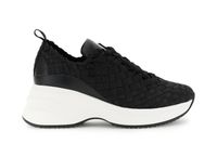 zapatillas de running con efecto piel en grosgrain tejido black 38