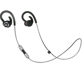 JBL Reflect Contour 2 Wireless Bluetooth Sports Earphones - Black, Black