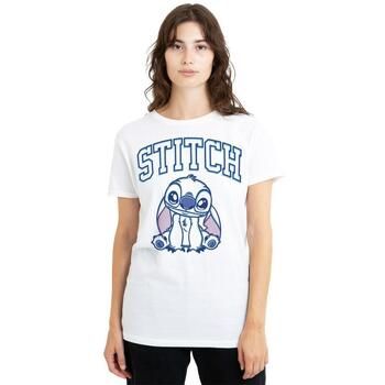 Disney Camiseta manga larga Collegiate para mujer