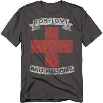Bon Jovi Camiseta Bad Medicine para hombre