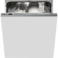 hotpoint ltf 8b019 full-size integrated dishwasher graphite