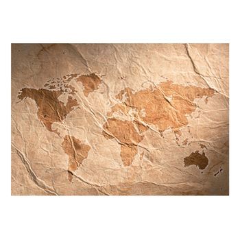 Papel Pintado 3d - Sandy Map (250x175 Cm)
