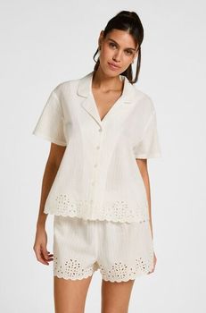 Hunkemöller Short Scallop Blanco