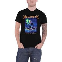 megadeth tops y camisetas rust in peace track list para mujer