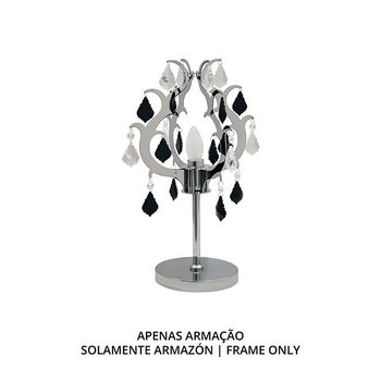Sobremesa deborah 1xe14 al.46xd.28cm cromo