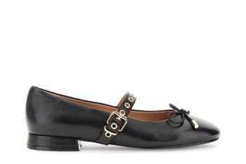 bailarinas con correa de ojal black 41