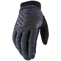 100 brisker mtb gloves - m - heather grey