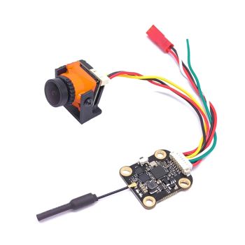 EWRF 5,8 GHz 1000 mW VTX y cámara 1/3' CMOS Combo con 48CH, SmartAudio, 0.001Lux Starlight, D-WDR, 3DNR, lente de 2.1 mm
