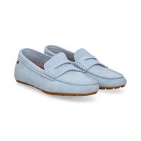 tommy hilfiger mocasines mujer - azul talla 37