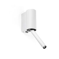 aplique de pared con lector led dante 3w