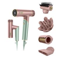 shark speedstyle pro flex 4-in-1 high-velocity hair dryer system hd542ukpk1 - strawberry matcha