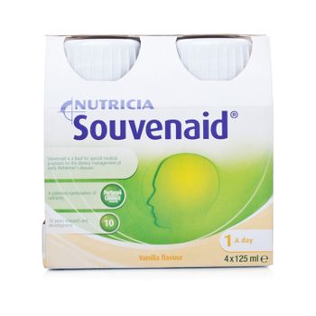 Nutricia Vanilla Souvenaid - 72x125ml Bottles