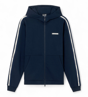 ea7 para hombre 7m001480af12660 sudadera logo series azul s casual deportivo verde algodon sportswear multideporte manga larga