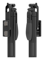aisens palo tripode para selfie con mando a distancia bluetooth 3 en 1 negro