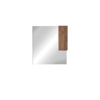 espejo de diseno con almacenamiento 120x110 cm coleccion frassi color roble claro