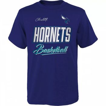 Camiseta Charlotte Hornets Court Track Outerstuff - Junior Away