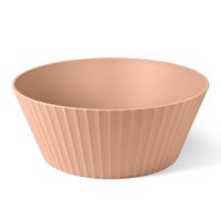ensaladera de polipropileno rosa mate diam 30cm