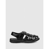 kamome trends sandalias sandalia alpino negro para hombre
