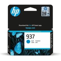 cartucho de tinta hp 937 cian 800 paginas original para officejet pro