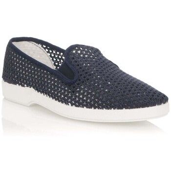 Pasfor Zapatos Alpargata de Rejilla para hombre