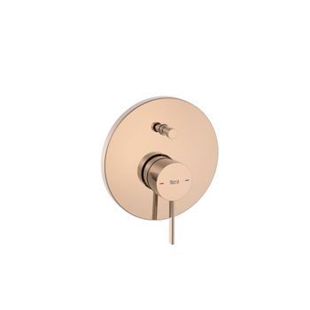 Roca A5a0b9erg0 Ona Grifo Monomando Empotrable Baño-ducha Sin Cuerpo Empotrado Oro Rosa