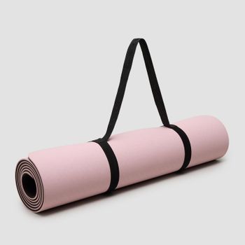 Esterilla de yoga de Myprotein - Rosa pastel/Caramelo